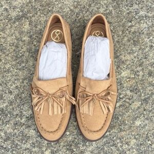 Sam & Libby Tan Loafers 9